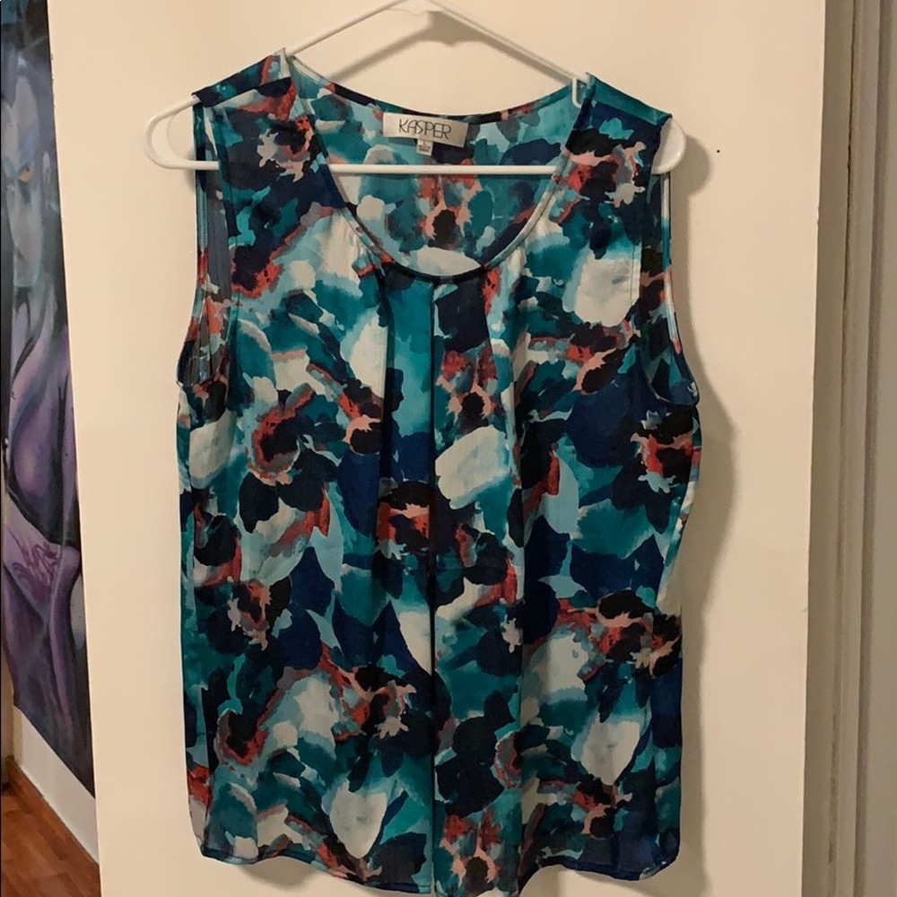 Kasper silk professional blouse NWOT